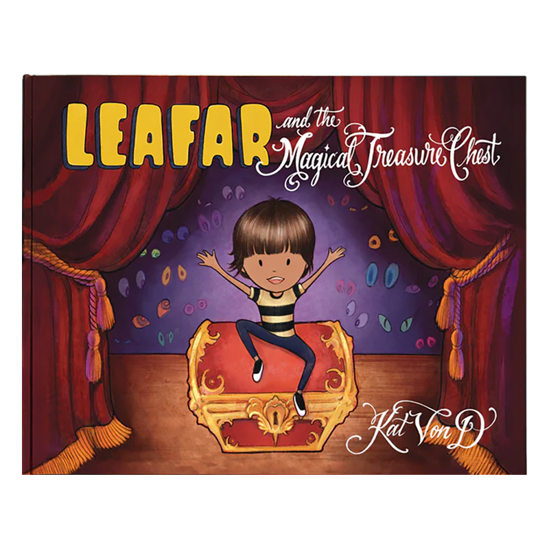 Leafar and the Magical Treasure Chest Book by Kat Von D